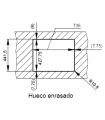 Fregadero Aktuell 7140 1C Fregaderos Instalcion: encastre, bajo encimera Numero de senos: 1 seno;