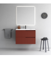 Mueble de baño Synergy 2 cajones 80cm Fiora Muebles de baño Uñero: derecha, izquierda; Colores