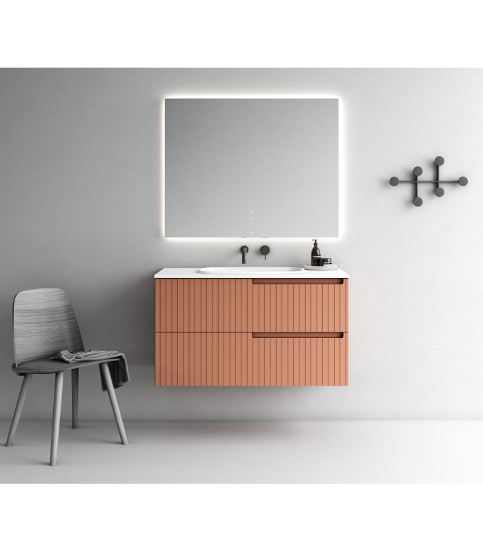 Mueble de baño Synergy 2 cajones 90 cm Inicio    Tienda Online Casa y Menaje, Todo para tu hogar -